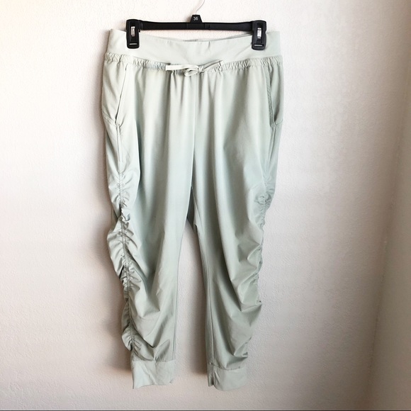 ATHLETA green attitude pants 8P (petite) - Picture 2 of 10